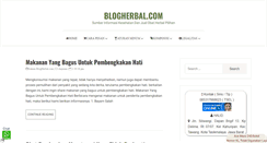 Desktop Screenshot of blogherbal.com